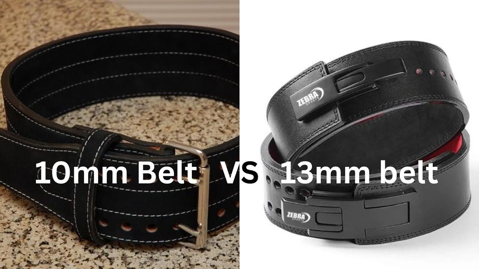 10mm vs 13mm Belt