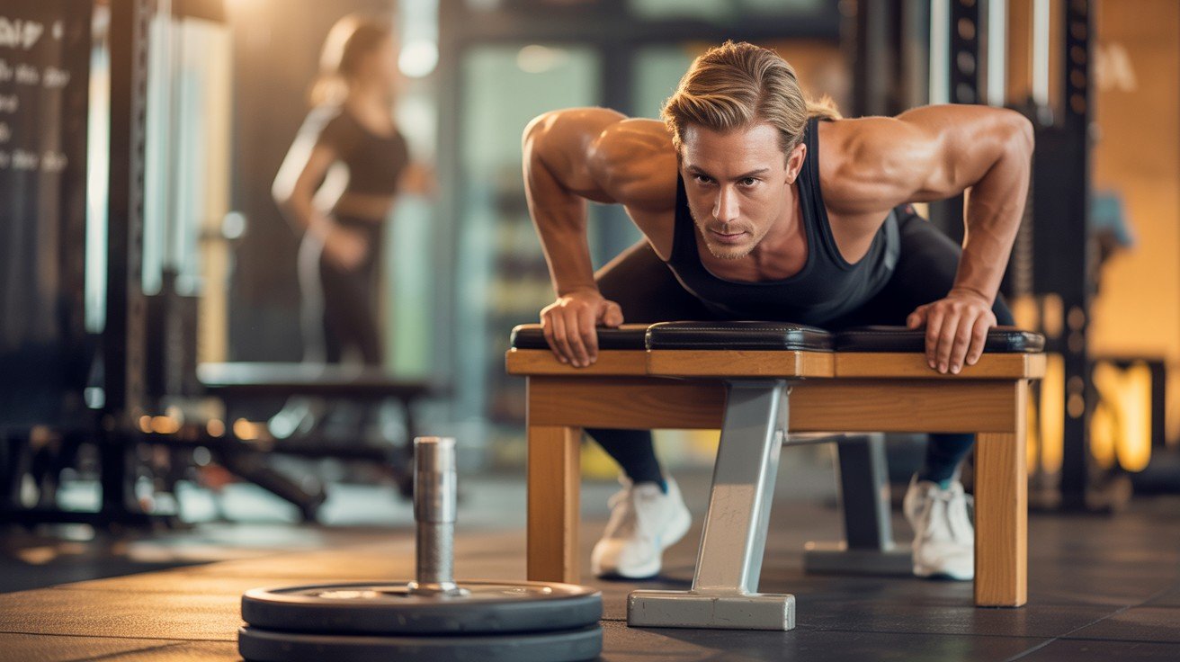 Bench Dips (Weighted or Bodyweight)