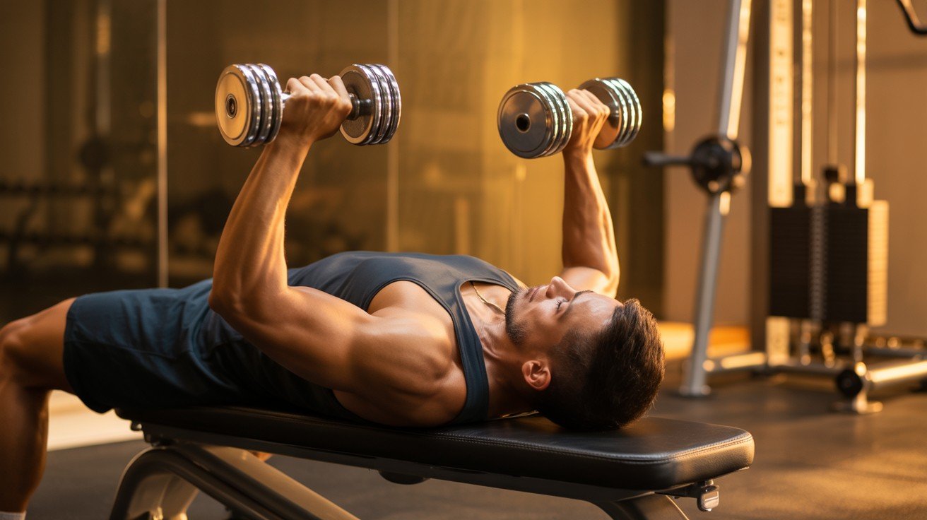 Dumbbell Skull Crushers