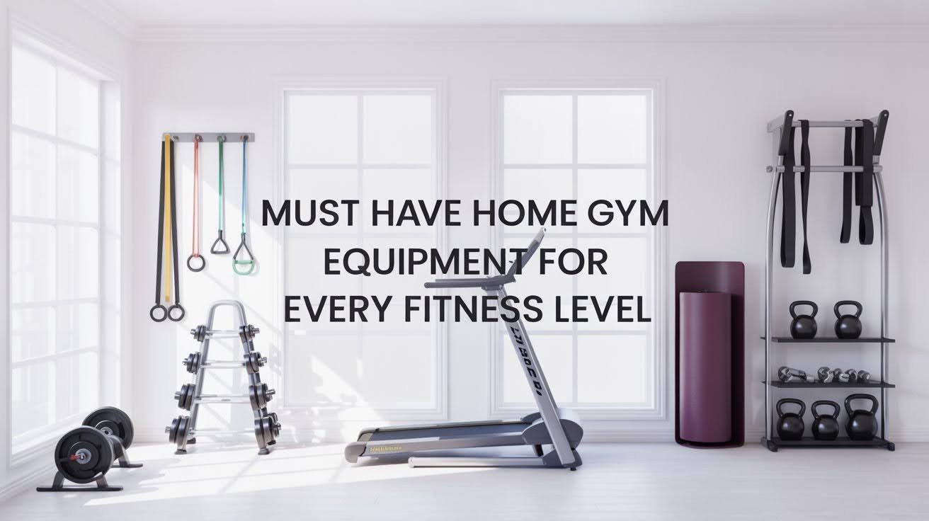Must Have Home Gym Equipment for Every Fitness Leve