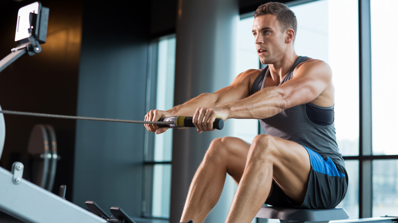 How the Rowing Stroke Strengthens Abs