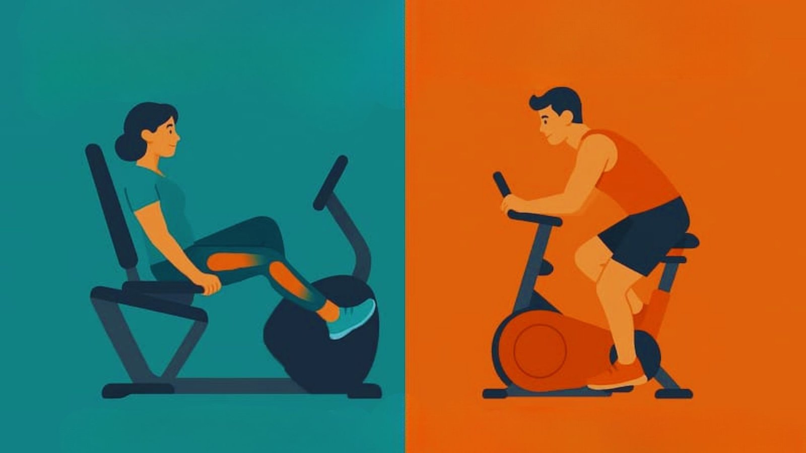 Recumbent Bike Muscles Worked vs Upright Bike