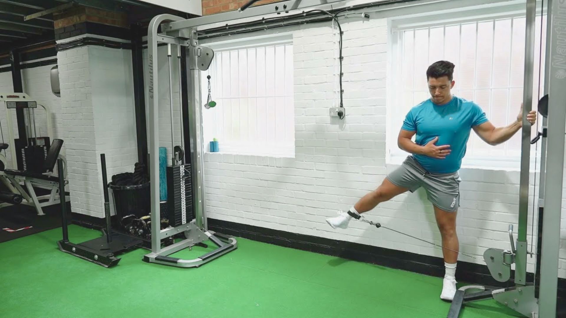 Lift the Leg Laterally with Control