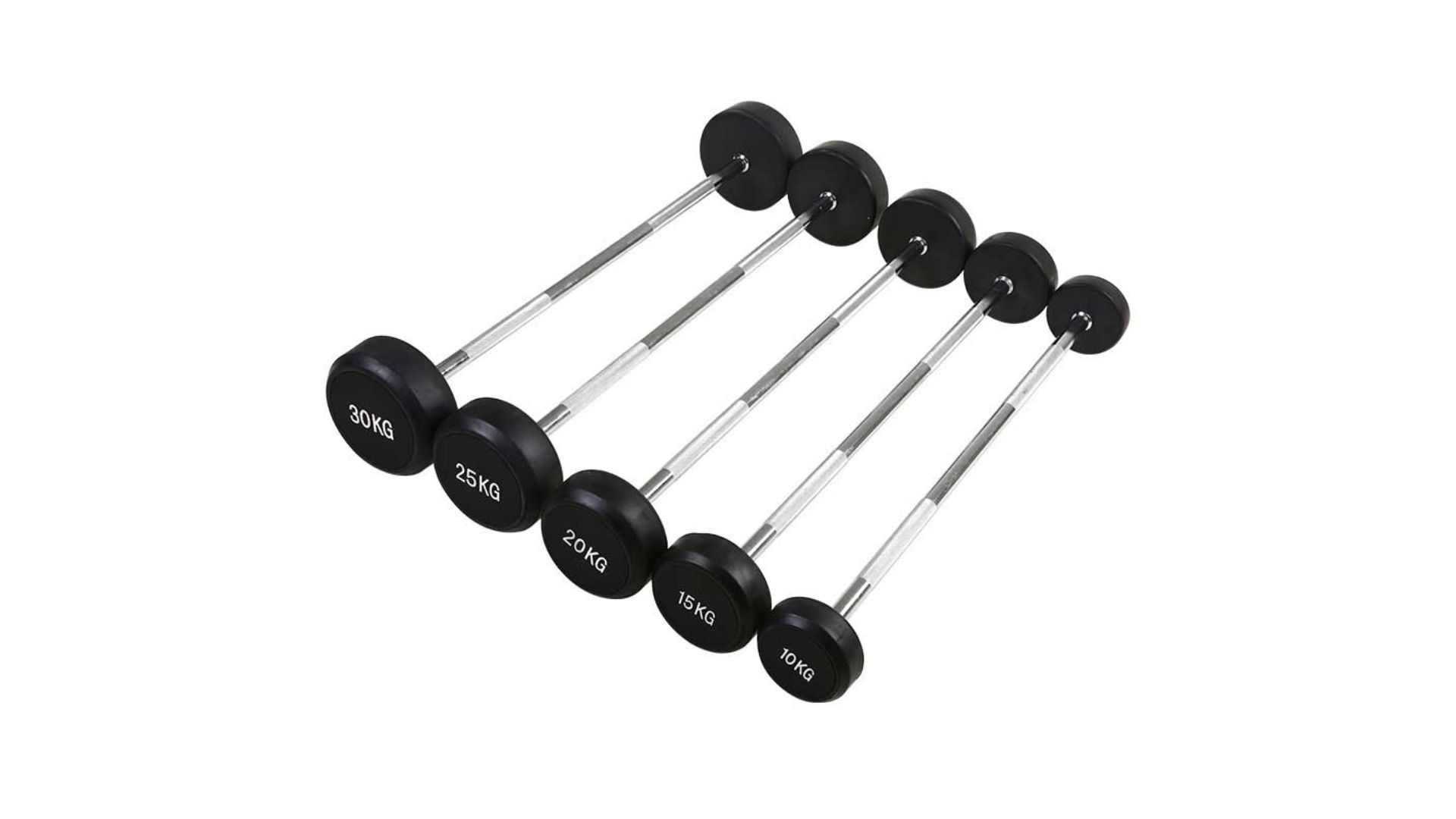 Fixed Barbell Weight Ranges