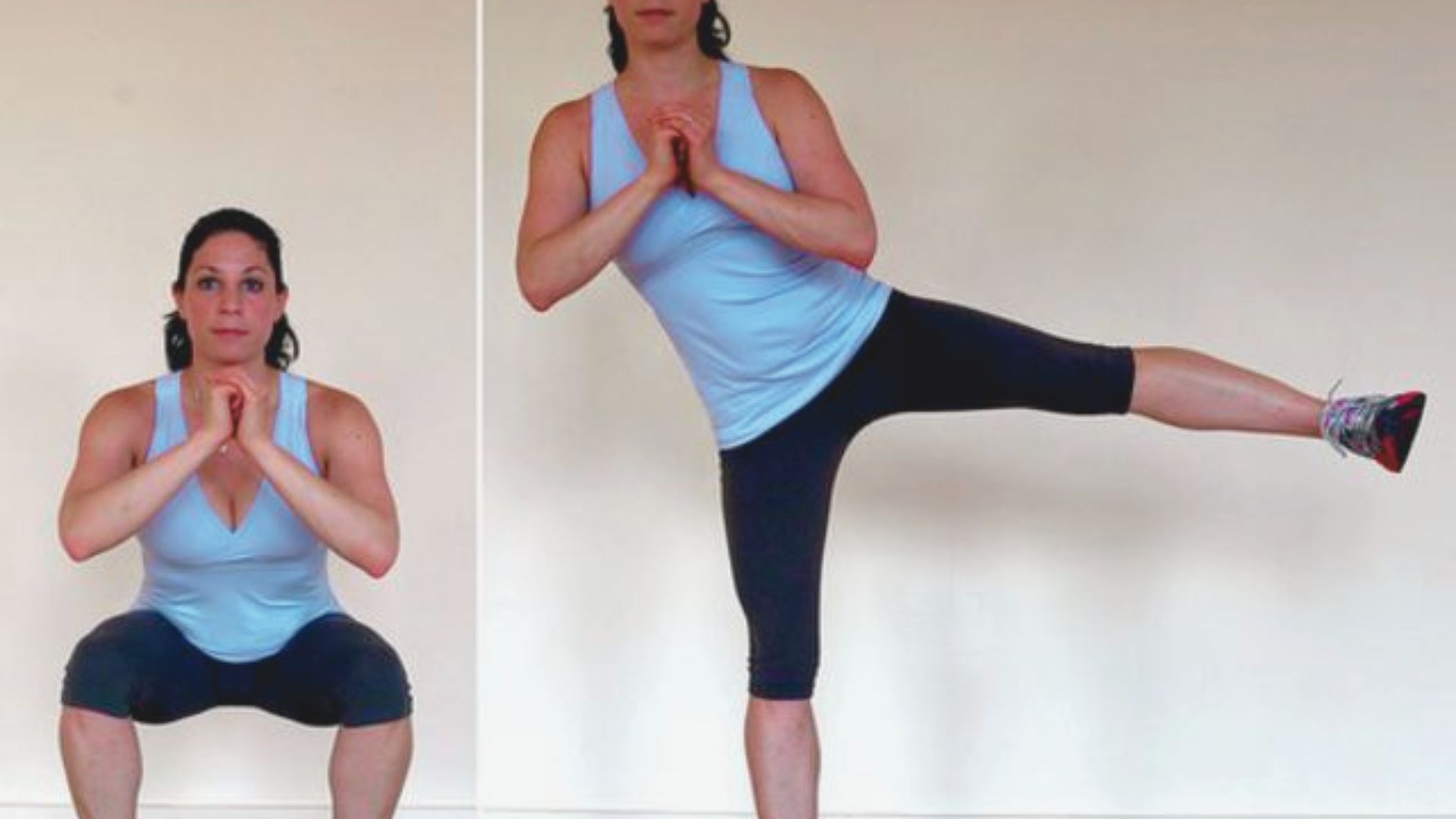 Squat to Side Leg Raise