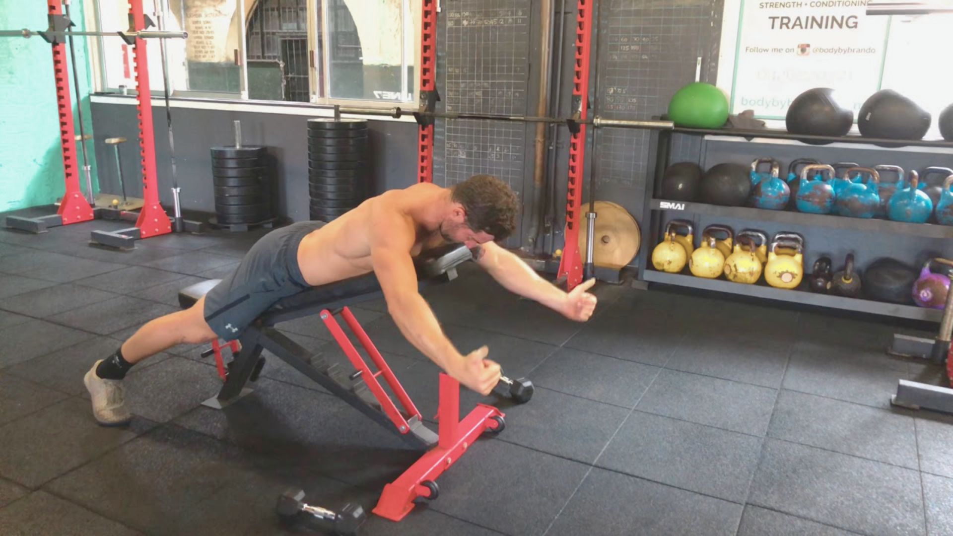 9. Prone Y Raises