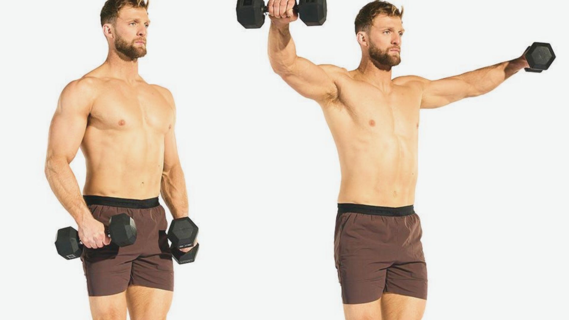 6. Lateral Shoulder Raises (Controlled T Raise)