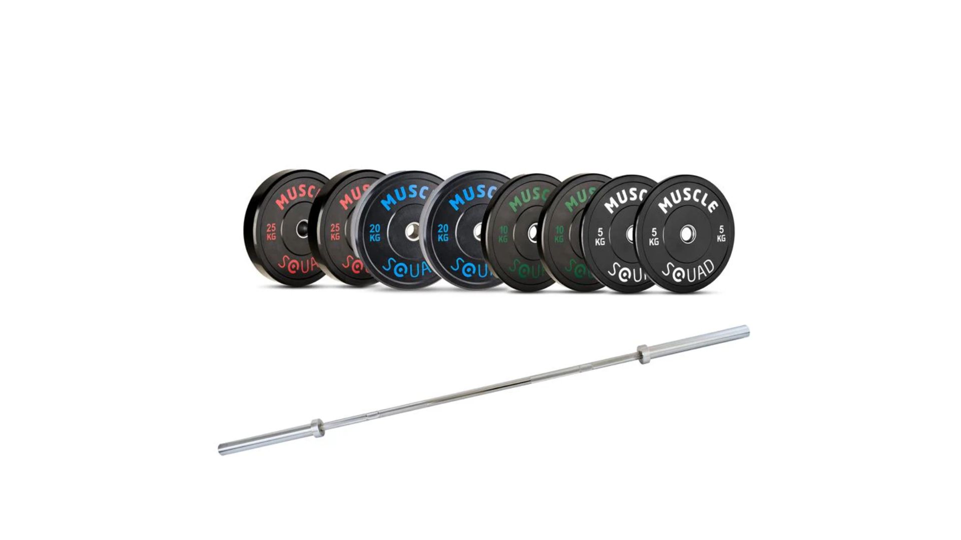 Barbells and weight plates