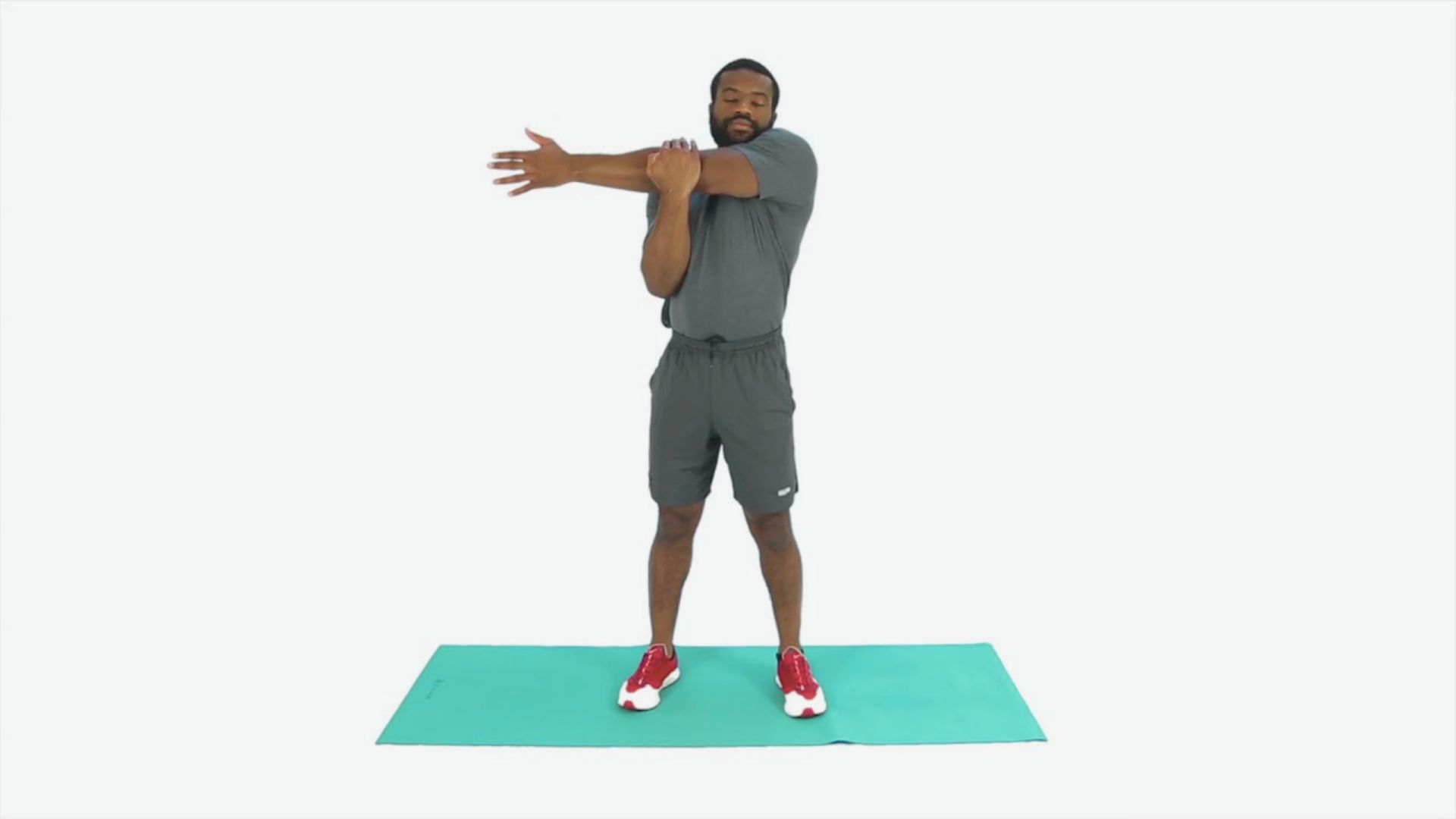 7. Cross-Body Shoulder Stretch