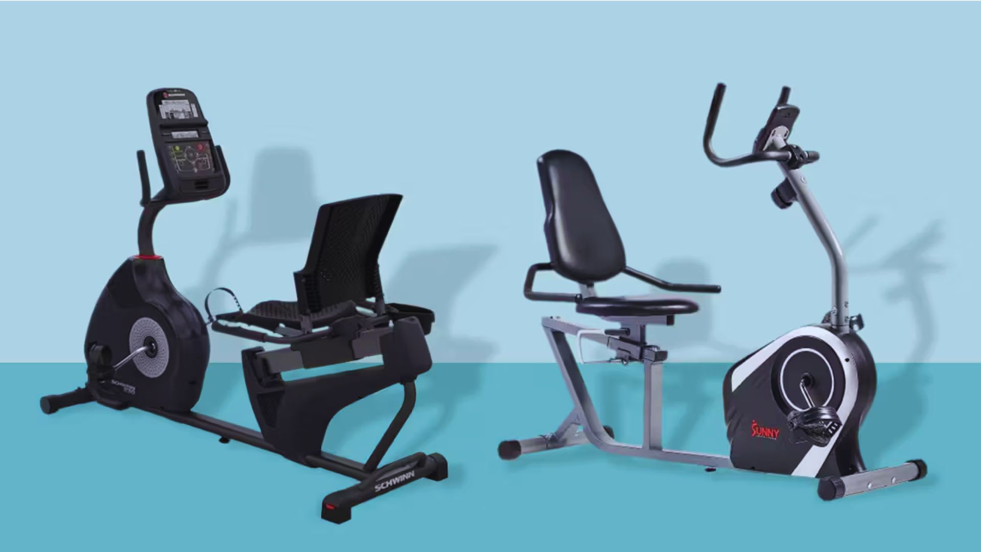 A selection of top-rated exercise bikes suitable for home workouts, showcasing various models and features