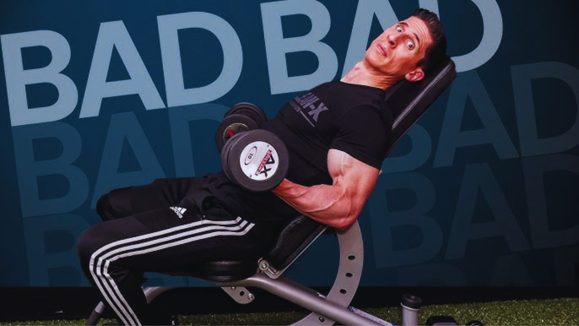 Incline Dumbbell Curl Hold