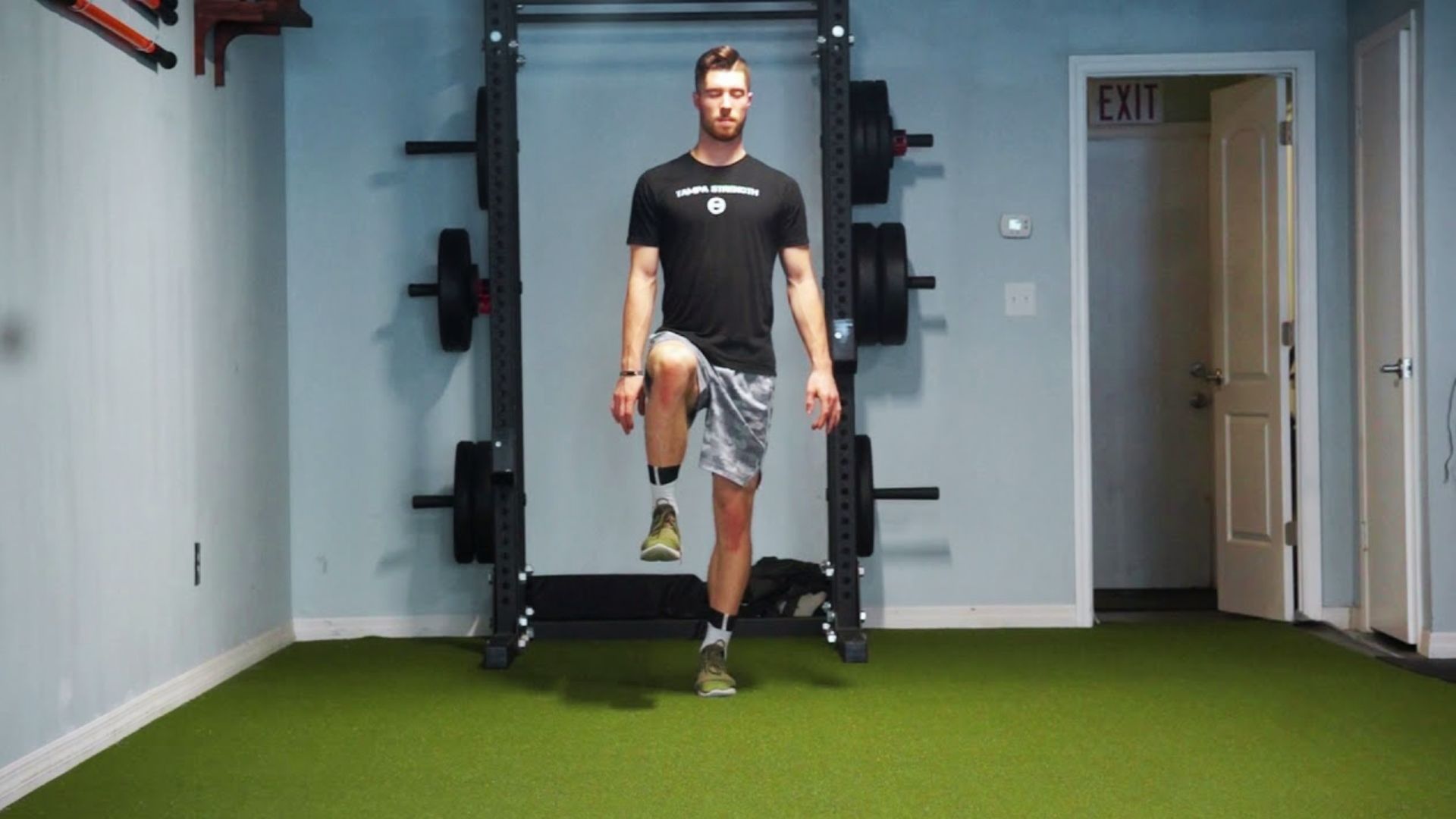 “ Single-Leg Balance Hold ” is one of the Best Tibialis Anterior Strengthening Exercises