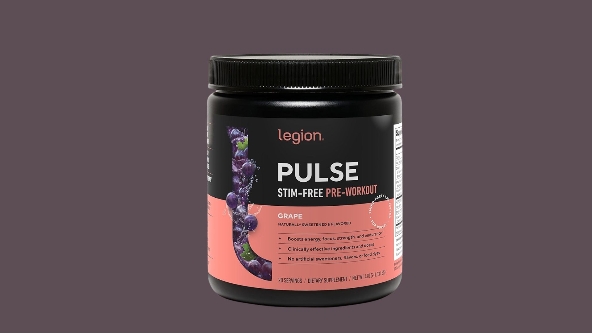 “Legion Pulse Pre-Workout “ is one of the best Pre Workout For Weightloss.