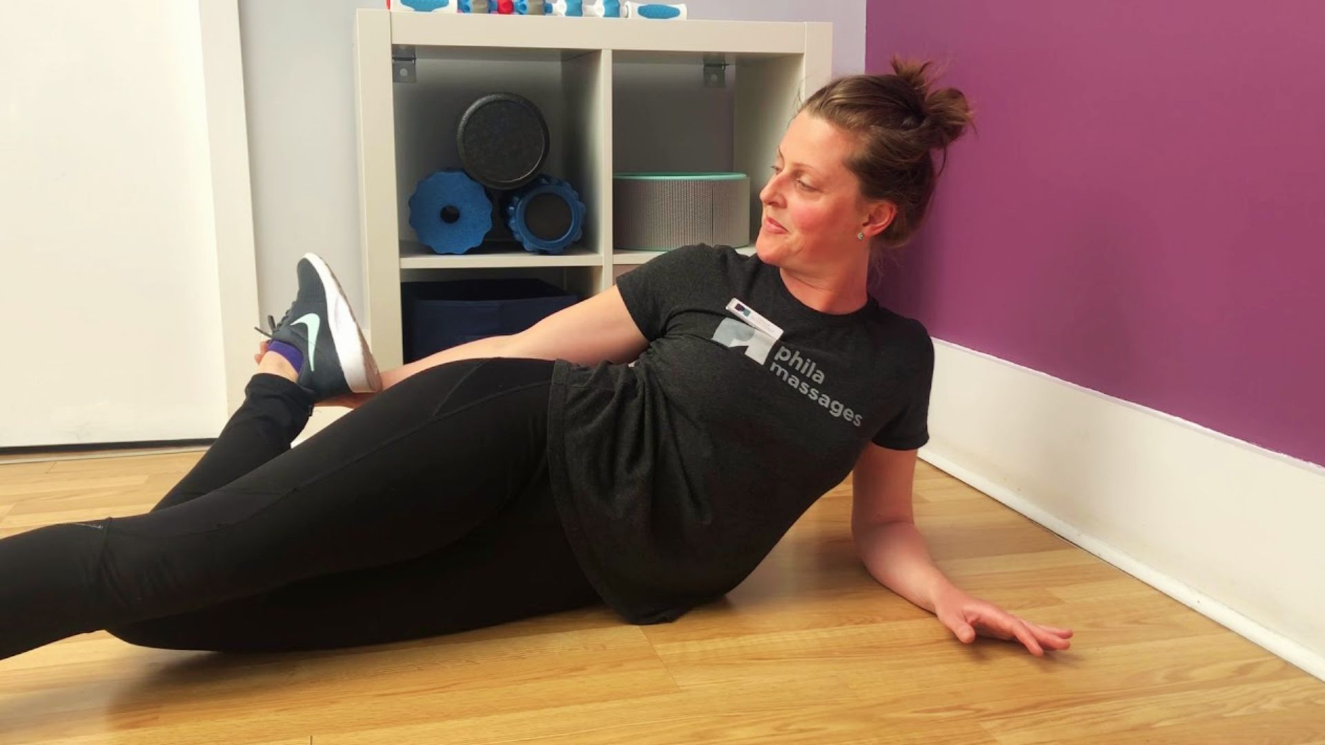 “ Lying Tibialis Stretch” is one of the Best Tibialis Anterior Strengthening Exercises