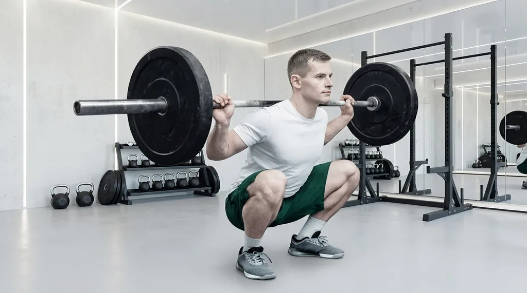Close-Stance Squat is one of the Best Vastus Medialis Exercises