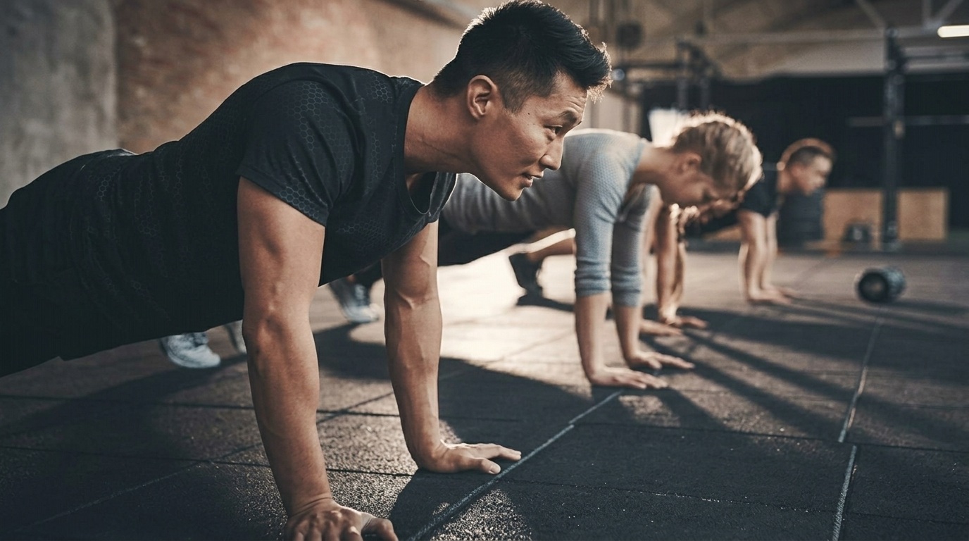Proper breathing and lifting tempo during an upper back row.