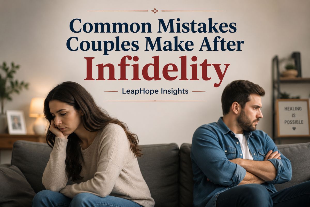 Common Mistakes Couples Make After Infidelity